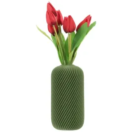 wazon-flakon-na-kwiaty-sztuczne-3d-zielony-wysoki-20cm-dekoracyjny-tworzywo
