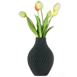 wazon-flakon-na-kwiaty-sztuczne-3d-szary-wysoki-16cm-dekoracyjny-tworzywo