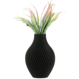 wazon-flakon-na-kwiaty-sztuczne-3d-czarny-wysoki-20cm-dekoracyjny-tworzywo