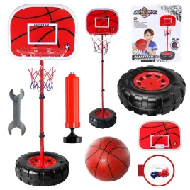 koszykowka-dla-dzieci-zestaw-do-gry-w-koszykowke-stojak-120-170cm-komplet
