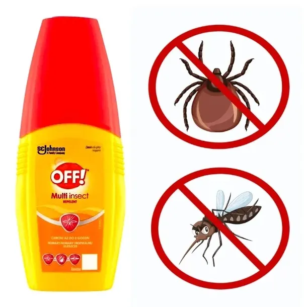 SPRAY PRZECIW KOMAROM I KLESZCZOM NA OWADY OFF JOHNSON MULTI INSECT