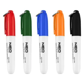 mini-markery-pisaki-flamastry-permanentne-wodoodporne-5-kolorow-neo-tools