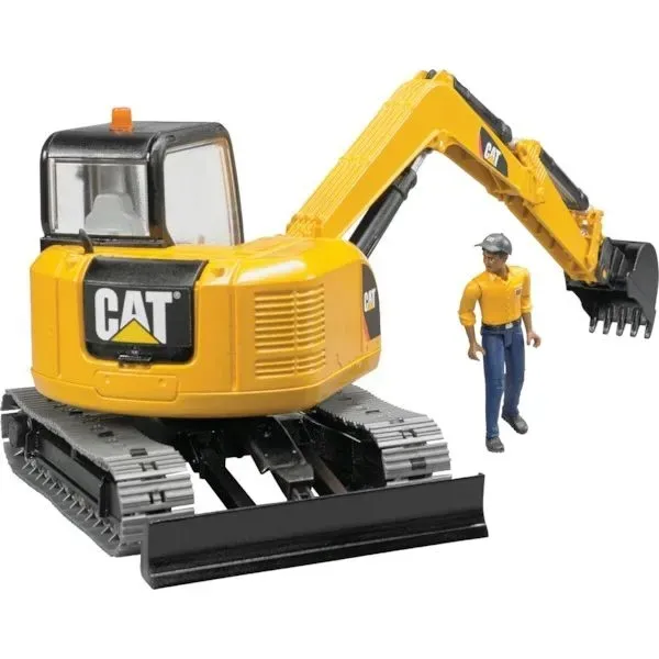 bruder-minikoparka-cat-robotnik-02466-stan-nowy