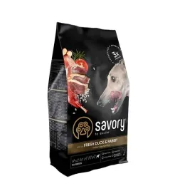 savory-sucha-karma-dla-psa-adult-kaczka-krolik-all-breed-2x3-kg