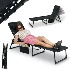 lezanka-ogrodowy-lezak-na-plaze-czarny-regulowany-kieszonka-tadar-4-pozycje
