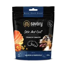 savory-przysmak-dla-psa-adult-losos-nagietek-skora-siersc-200g