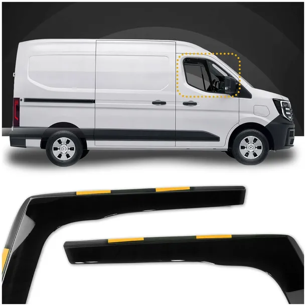Owiewki szyb bocznych HEKO do RENAULT MASTER IV 2024- | 2 szt