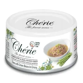 cherie-premium-pelna-dieta-tunczyk-z-zielona-fasola-w-sosie-6x80g