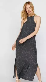 nasty-gal-sukienka-szara-casual-prosta-44-yfo