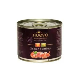 nuevo-super-premium-puszka-mokra-karma-dla-kota-kurczak-krewetki-12x200g