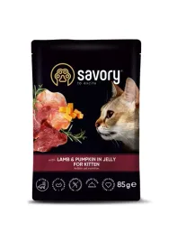 savory-mokra-karma-dla-kitten-junior-jagniecina-dynia-kurczak-6x85g