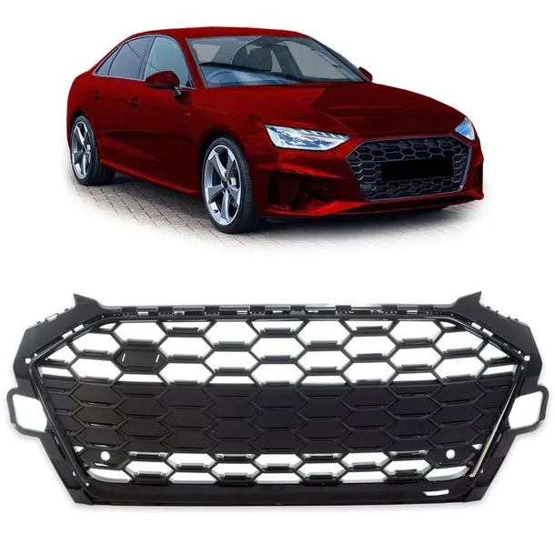 grill-audi-a4-b9-facelift-black-stan-nowy-kolor-czarny