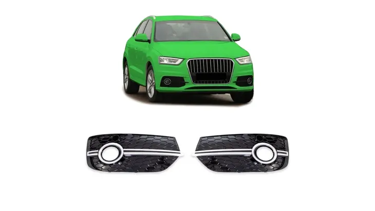 ramka-halogenow-audi-q3-8u-chrome-black-stan-nowy-kolor-chrom