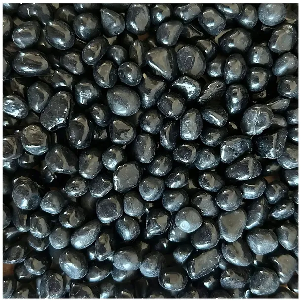 KAMIENIE DO OGRODU KAMYKI OZDOBNE CZARNE TERRARIUM DEKORACYJNE 6-9MM 1KG