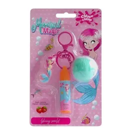 chlapu-chlap-blyszczyk-do-ust-z-brelokiem-mermaid-magic-poziomka