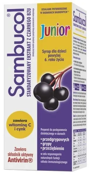 sambucol-junior-plyn-120-ml