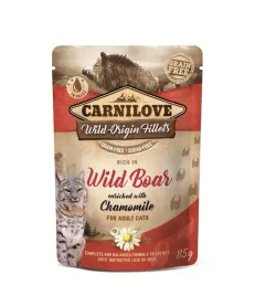 carnilove-mokra-karma-saszetka-dla-kota-adult-dzik-rumianek-6x85g
