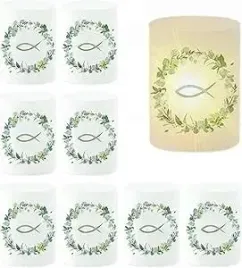 dekoracja-komunijna-lampion-swiecznik-abazur-swiec-16szt