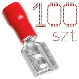konektor-zenski-zlaczki-do-kabli-wsuwki-samochodowe-izolowane-6-3mm-100szt