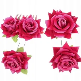 spinki-do-wlosow-roze-slub-wesele-panienski-zestaw