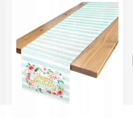 bieznik-dekoracyjny-urodzinowy-niebieski-33x183-cm