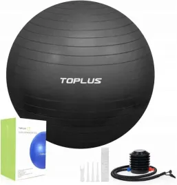 toplus-pilka-gimnastyczna-65-cm-czarna