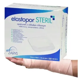 plaster-z-opatrunkiem-opatrunek-jalowy-elastopor-steril-10x10cm-30szt