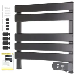 maly-grzejnik-lazienkowy-elektryczny-drabinka-suszarka-timer-czarny-150w