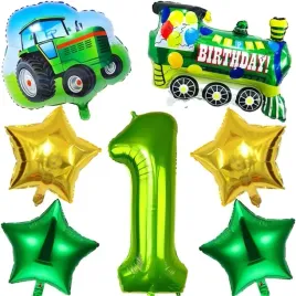 dekoracja-urodzinowa-1-balony-traktor-pociag