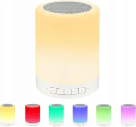 lampka-nocna-led-akumulatorowa-glosnik-bluetooth-rgb-dotyk