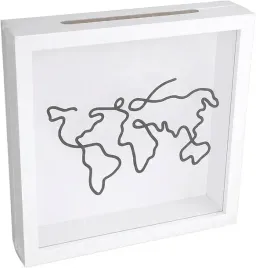 drewniana-skarbonka-z-szybka-ramka-3d-na-bilety-podroz-30x30-cm