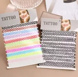 zestaw-24x-naszyjnik-choker-kolorowy-tatoo-tatuaz