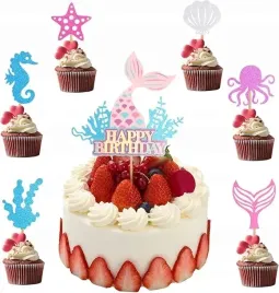 topper-na-tort-syrenka-toppery-pikery-do-babeczek-13-szt