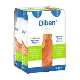 diben-drink-plyn-o-smaku-morela-brzoskwinia-4-x-200-ml