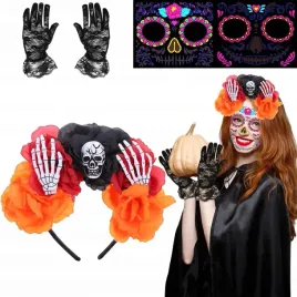akcesoria-halloween-opaska-na-wlosy-rekawiczki-tatuaze