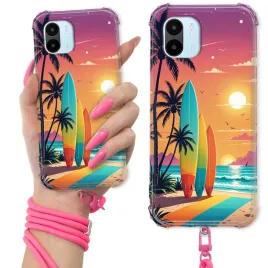 etui-do-xiaomi-redmi-a1-anti-shock-crossbody-smycz-pink-wakacyjne-beach-wz