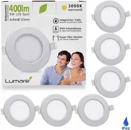 lumare-oczko-wpuszczane-led-reflektor-3000k-6w