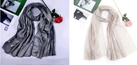 modny-szal-chusta-apaszka-srebrne-wzorki-2-sztuki