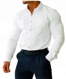 koszula-meska-slim-fit-biznesowa-elegancka-dopasowana-krem-xxl