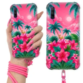 etui-do-huawei-honor-9x-pro-anti-shock-crossbody-smycz-pink-wakacyjne-wzory