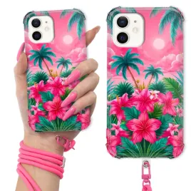 etui-do-iphone-12-mini-anti-shock-crossbody-smycz-pink-wakacyjne-beach-wz
