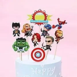 topper-na-tort-super-bohater-kapitan-ameryka