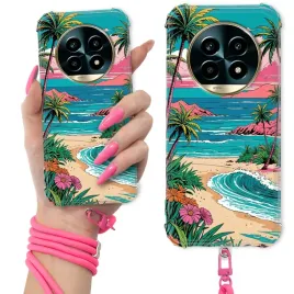 etui-do-realme-13-pro-5g-anti-shock-crossbody-smycz-pink-wakacyjne-beach-wz