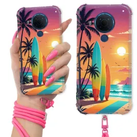 etui-do-nokia-5-4-anti-shock-crossbody-smycz-pink-beach-wakacyjne-letnie-wz