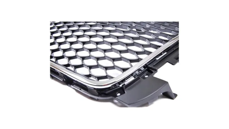 grill-audi-a3-8p-facelift-chrome-and-black-kolor-szary