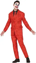 stroj-pan-usmiech-klaun-garnitur-meski-czerwony-karnawal-halloween-s