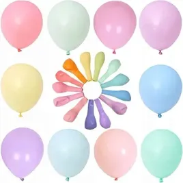 kolorowe-balony-pastelowe-urodzinowe-zestaw-100szt