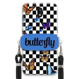 etui-do-nokia-1-3-case-uchwyt-prostokatny-czarna-smycz-butterfly-motyle