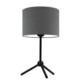 lampka-nocna-biurkowa-abazur-nowoczesna-led-e27-szara