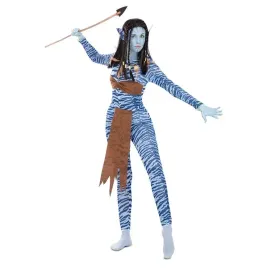 stroj-damski-niebieska-wojowniczka-przebranie-karnawal-halloween-s